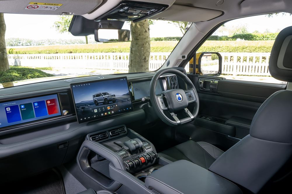 Le SUV Denza Bao 5 hybride rechargeable affiche une autonomie électrique WLTP jusqu'à 90 km