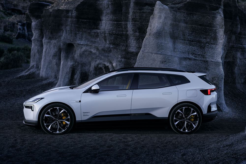La Polestar 4 SUV électrique offre jusqu'à 630 km d'autonomie WLTP