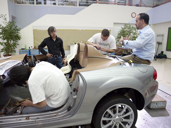 Découvrez en images la conception du show car Mazda MX-5 Superlight
