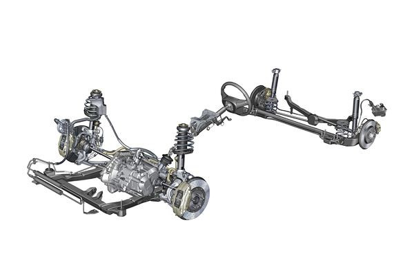 Un châssis abaissé hautes performances pour une adhérence maximale pour l'Opel Astra OPC