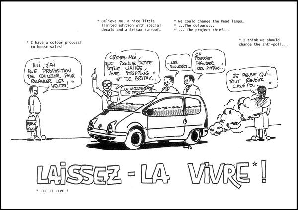 Les moments forts de la vie de la Renault Twingo