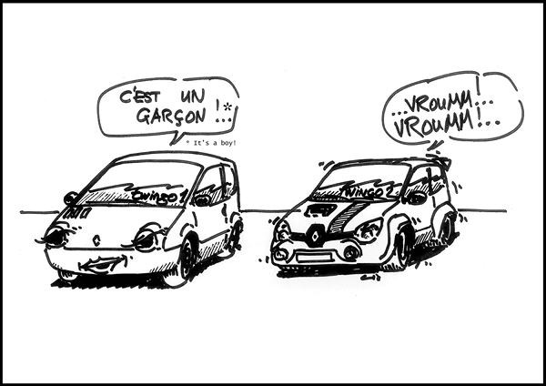 Les moments forts de la vie de la Renault Twingo