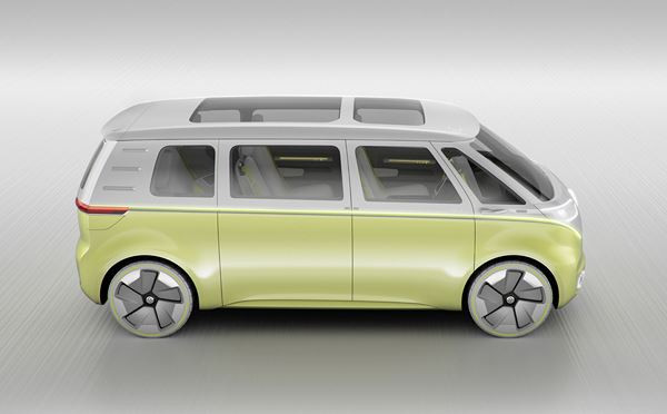 Le concept-car I.D. Buzz Volkswagen poursuit sa phase de développement