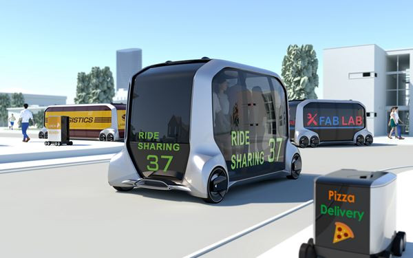 Toyota e-Palette Concept: un véhicule électrique à batterie automatisé modulaire
