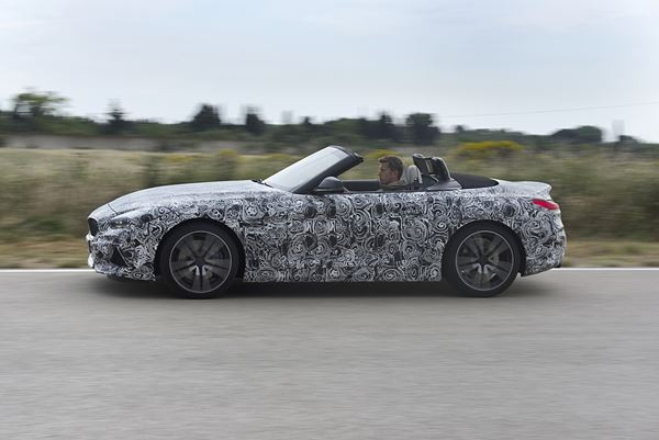 Le roadster BMW Z4 en approche