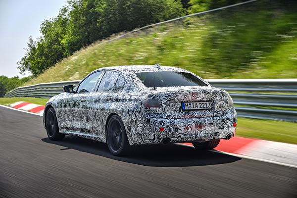 La BMW Série 3 en test sur la Nürburgring Nordschleife