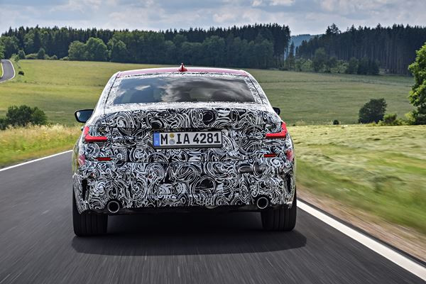 La BMW Série 3 en test sur la Nürburgring Nordschleife