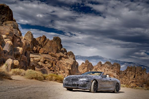 La BMW Série 8 Cabriolet en test de résistance aux températures élevées