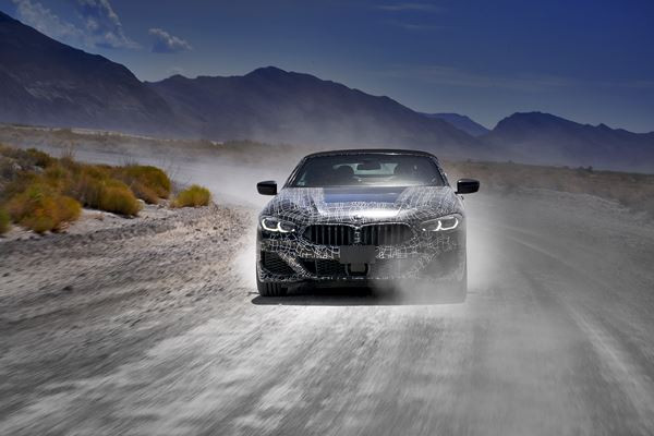 La BMW Série 8 Cabriolet en test de résistance aux températures élevées