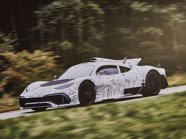 La sportive extrême Mercedes-AMG Project One en phase de tests