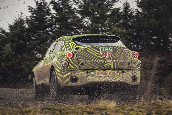 Le SUV Aston Martin DBX entame sa phase de test
