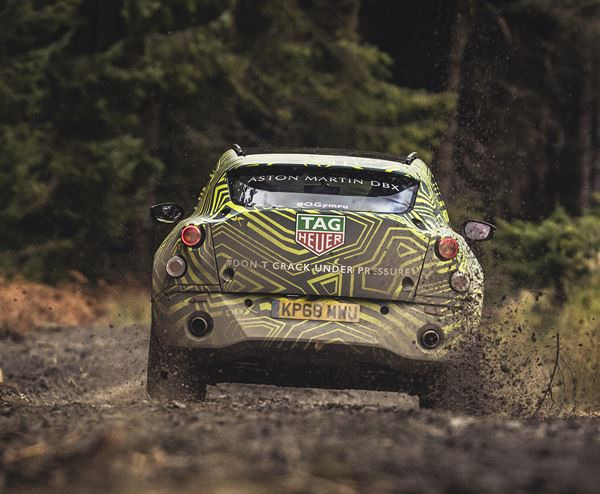 Le SUV Aston Martin DBX entame sa phase de test