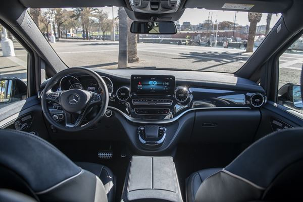 Le grand monospace Mercedes Classe V électrique en approche
