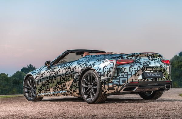 Le coupé porte-drapeau Lexus LC se décline en version cabriolet