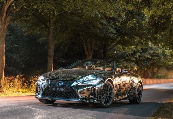 Le coupé porte-drapeau Lexus LC se décline en version cabriolet