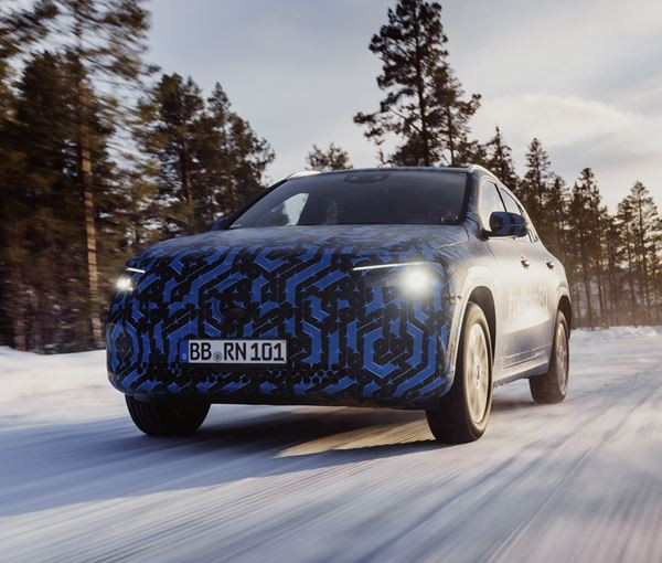 Le SUV compact électrique Mercedes EQA finalise sa phase de tests
