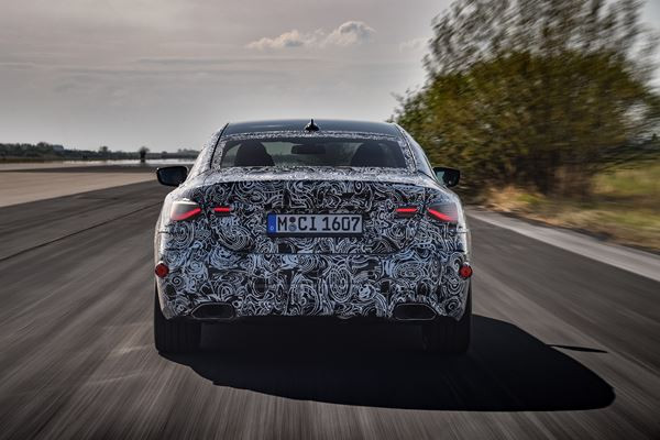 La BMW Série 4 Coupé entre en phase finale de test dynamique