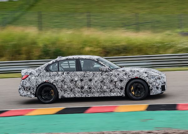 La berline BMW M3 en phase finale de tests dynamiques
