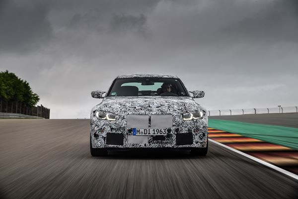 La berline BMW M3 en phase finale de tests dynamiques