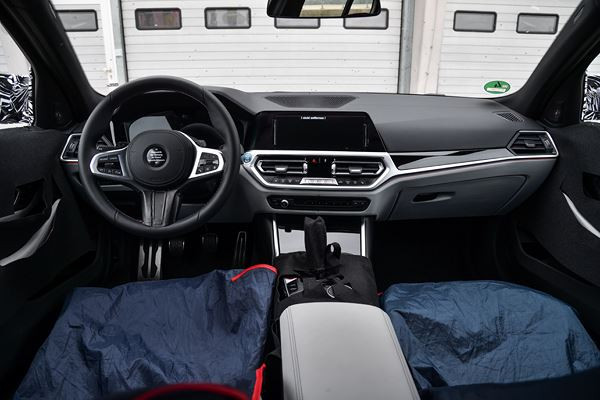 La berline BMW M3 en phase finale de tests dynamiques