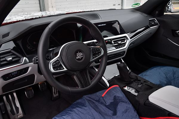 La berline BMW M3 en phase finale de tests dynamiques