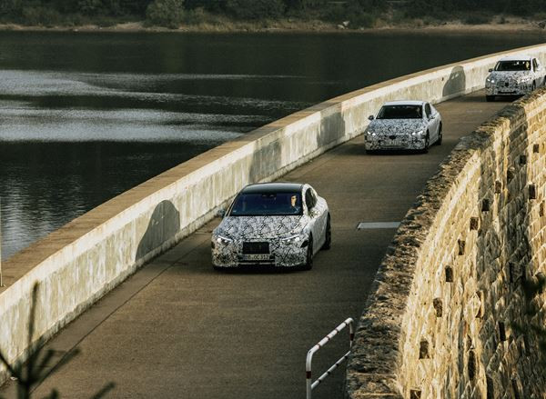 La limousine électrique Mercedes EQS en phase de tests intensifs