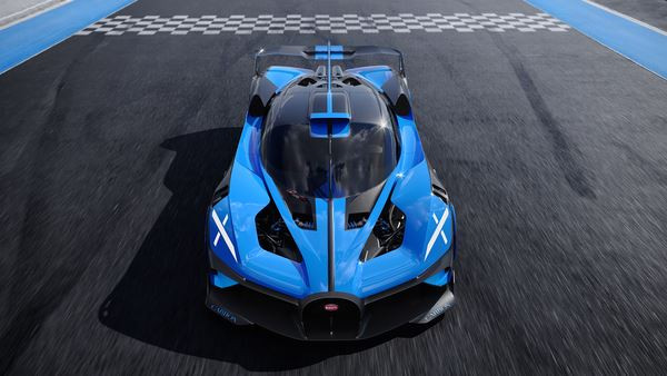 L'hypersportive Bolide Bugatti affiche un rapport poids/puissance de 0,67 kg/ch