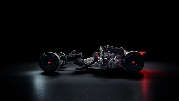 L'hypersportive Bolide Bugatti affiche un rapport poids/puissance de 0,67 kg/ch