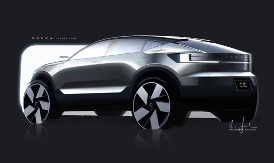La conception du Volvo C40 Recharge associe la nature scandinave à l'électrique