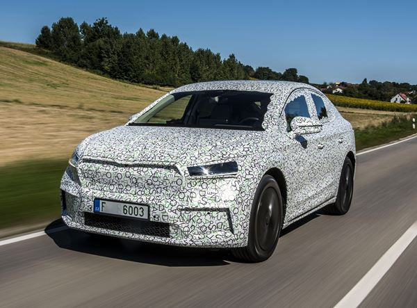 Le SUV électrique familial Skoda Enyaq iV se décline en version coupé