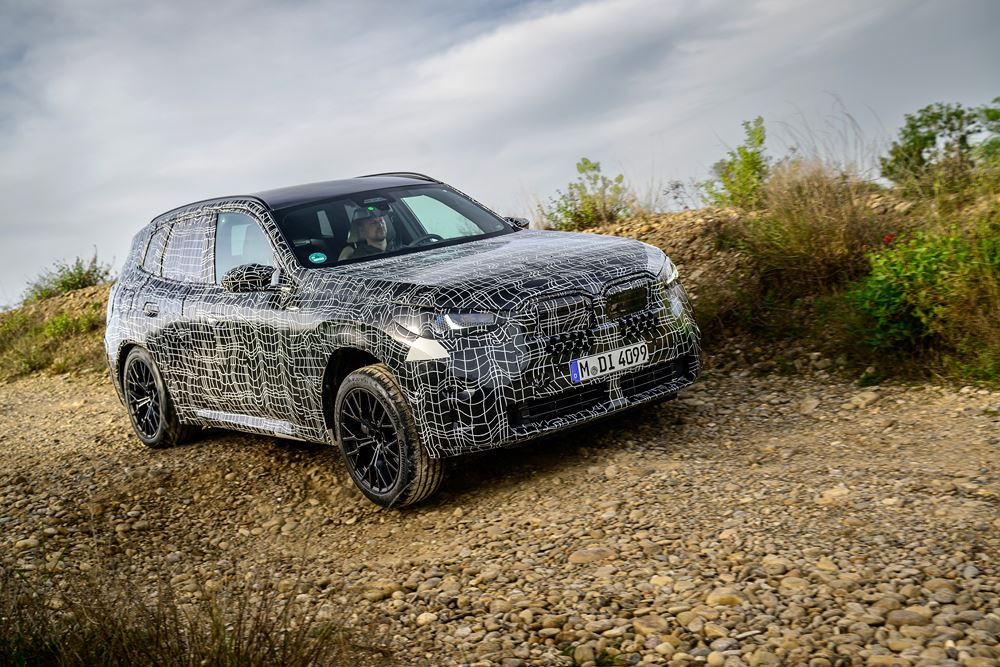 La quatrième génération du BMW X3 finalise ses essais dynamiques