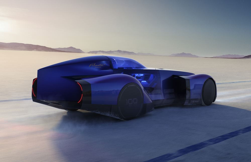 Le démo-car électrique Renault Filante Record 2025 est conçu pour l'efficience énergétique