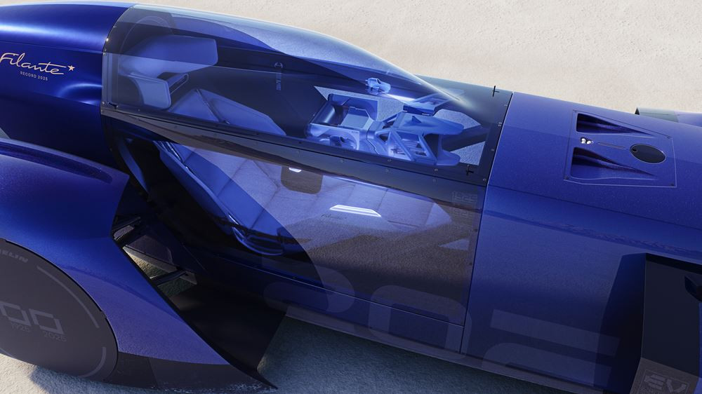 Le démo-car électrique Renault Filante Record 2025 est conçu pour l'efficience énergétique