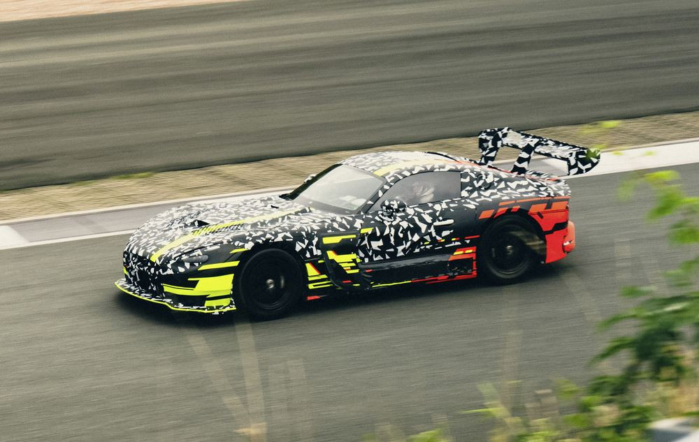 Le concept-car AMG GT Track Sport commence une phase d'essais intensive