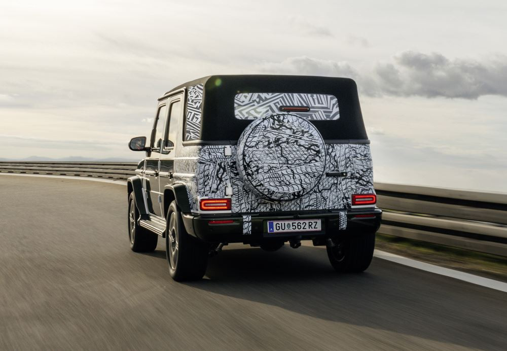 La Mercedes-Benz Classe G Cabriolet entame sa phase de tests routiers