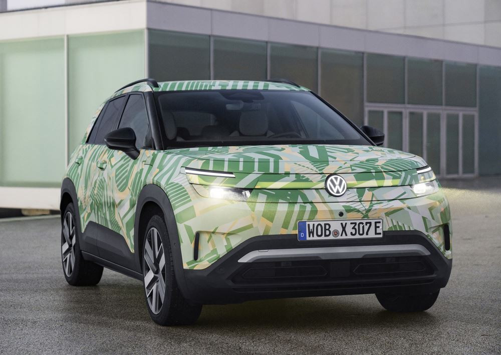 Le SUV urbain électrique Volkswagen ID. Cross proposé à un prix d'entrée d'environ 28 000 euros