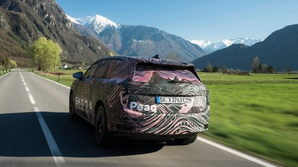 Le grand SUV électrique sept places Skoda Peaq affiche plus de 600 kilomètres d'autonomie