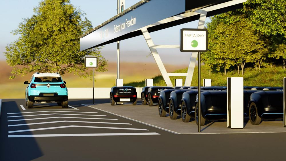 Une batterie externe amovible remorquée pour rendre polyvalentes les voitures électriques grand public abordables