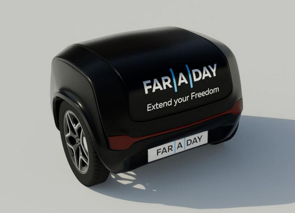 Une batterie externe amovible remorquée pour rendre polyvalentes les voitures électriques grand public abordables