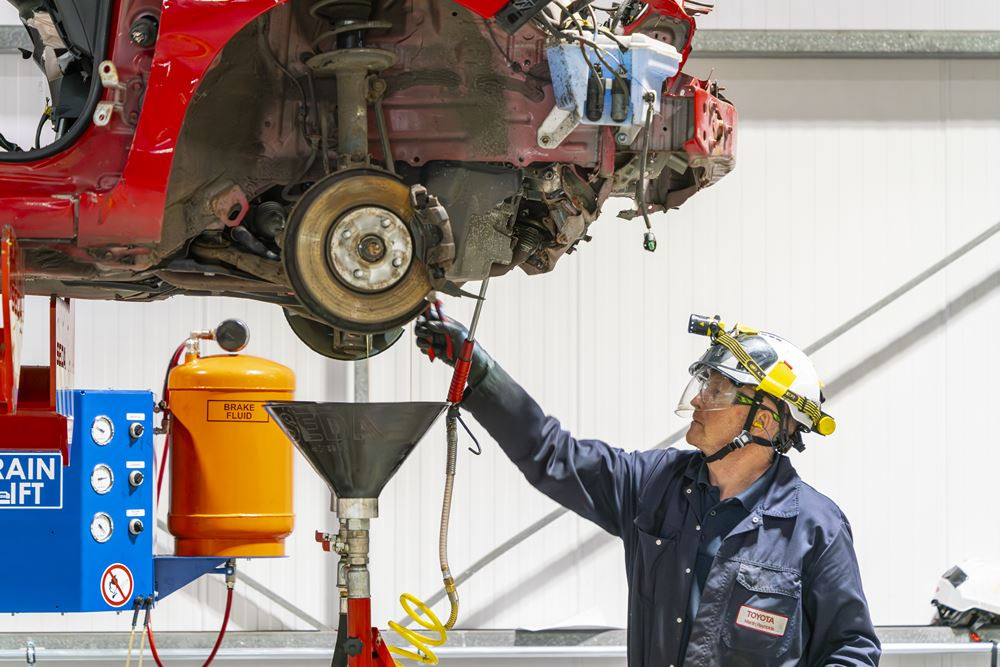 La Toyota Circular Factory maximise la réutilisation de pièces et matériaux de véhicules en fin de vie