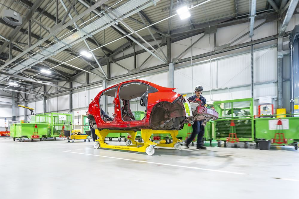 La Toyota Circular Factory maximise la réutilisation de pièces et matériaux de véhicules en fin de vie