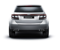 Saab présente le 9-4X Bio Power concept, son nouveau SUV