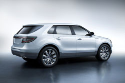 Saab présente le 9-4X Bio Power concept, son nouveau SUV