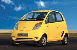 Tata présente la Nano à Genève