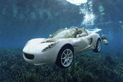 Rinspeed présente la première voiture sous-marine