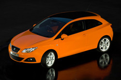 La nouvelle Seat Ibiza Sport Coupé présentée au public au salon automobile de Londres