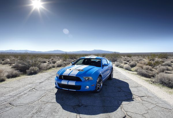 Ford présente la Mustang Shelby GT500 au salon de Détroit