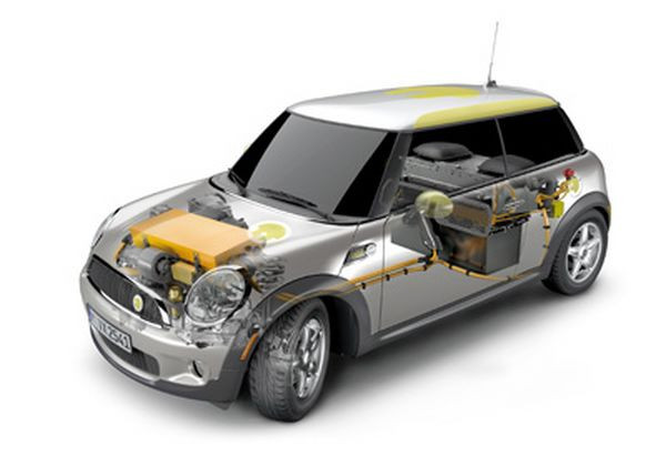 La MINI E fait salon à Détroit