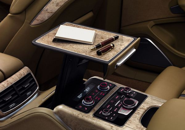 Audi présente l'Audi A8 L à Pékin