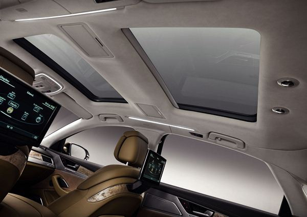 Audi présente l'Audi A8 L à Pékin